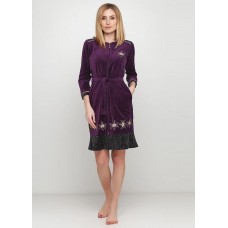 Халат Romeo Life  велюр M,L  3298